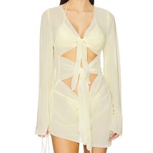 Bananhot yellow Swim Cover-Up